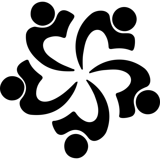 AlmaLinux logo, black variant for light backgrounds (PNG)