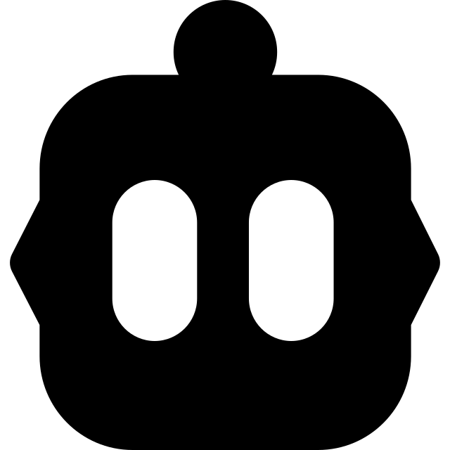 Cline logo, black variant for light backgrounds (PNG)
