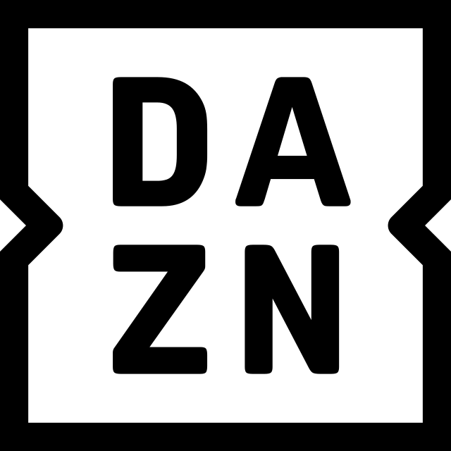 DAZN logo, black variant for light backgrounds (PNG)