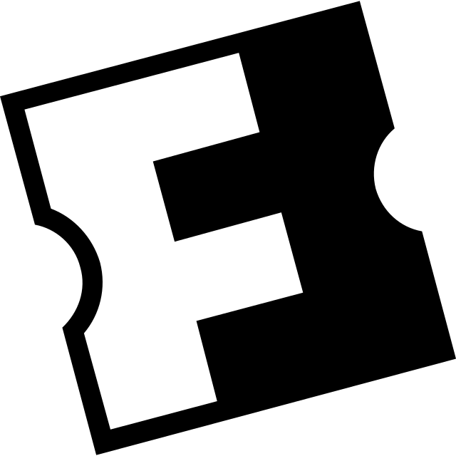 Fandango logo, black variant for light backgrounds (PNG)