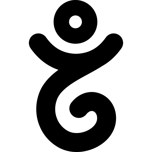 Gandi logo, black variant for light backgrounds (PNG)
