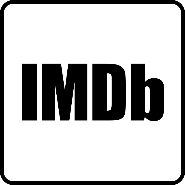 IMDb logo, black variant for light backgrounds (PNG)