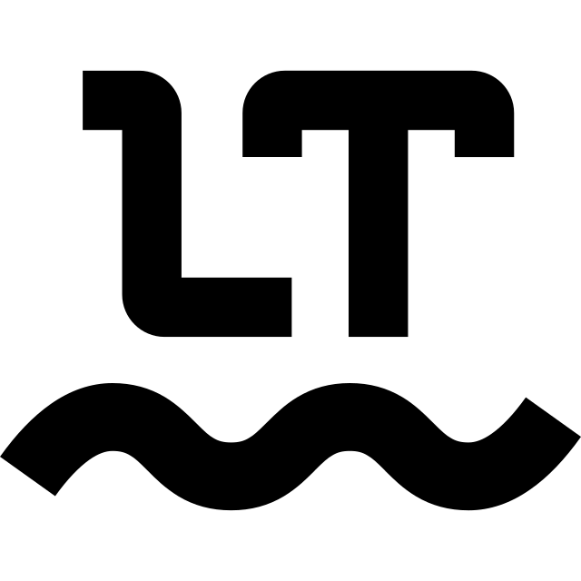 LanguageTool logo, black variant for light backgrounds (PNG)