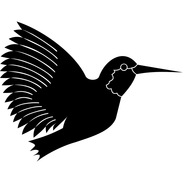 LaTeX logo, black variant for light backgrounds (PNG)