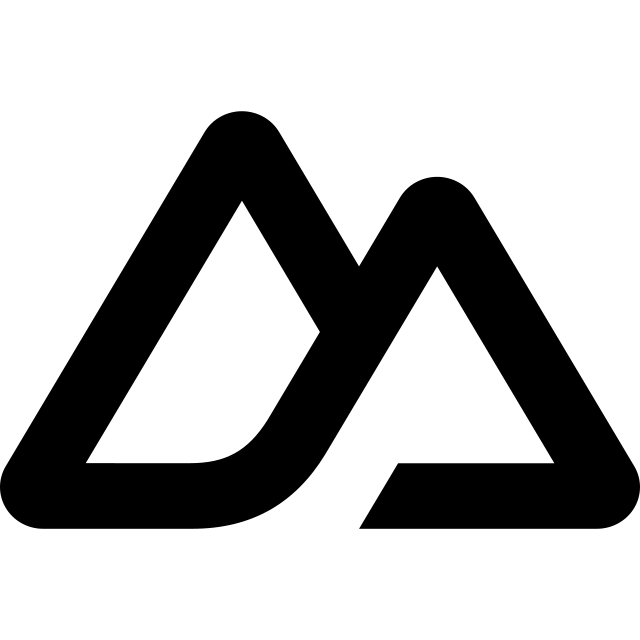 Nuxt logo, black variant for light backgrounds (PNG)