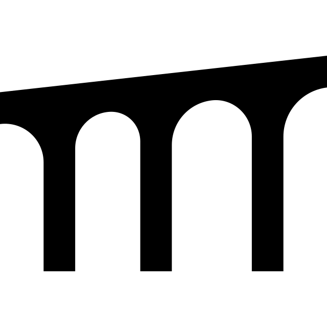 Pomerium logo, black variant for light backgrounds (PNG)