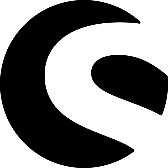 Shopware logo, black variant for light backgrounds (PNG)