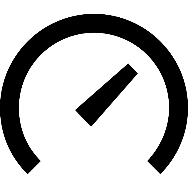 Speedtest logo, black variant for light backgrounds (PNG)