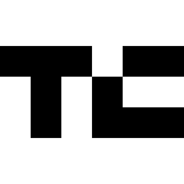 TechCrunch logo, black variant for light backgrounds (PNG)