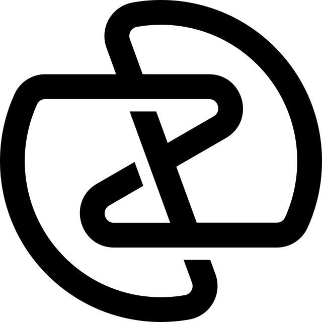 Zensical logo, black variant for light backgrounds (PNG)