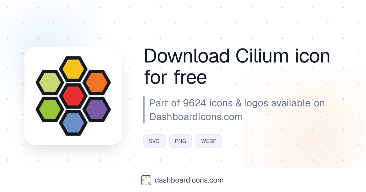 Cilium Icon & Logo | Dashboard Icons & Logos