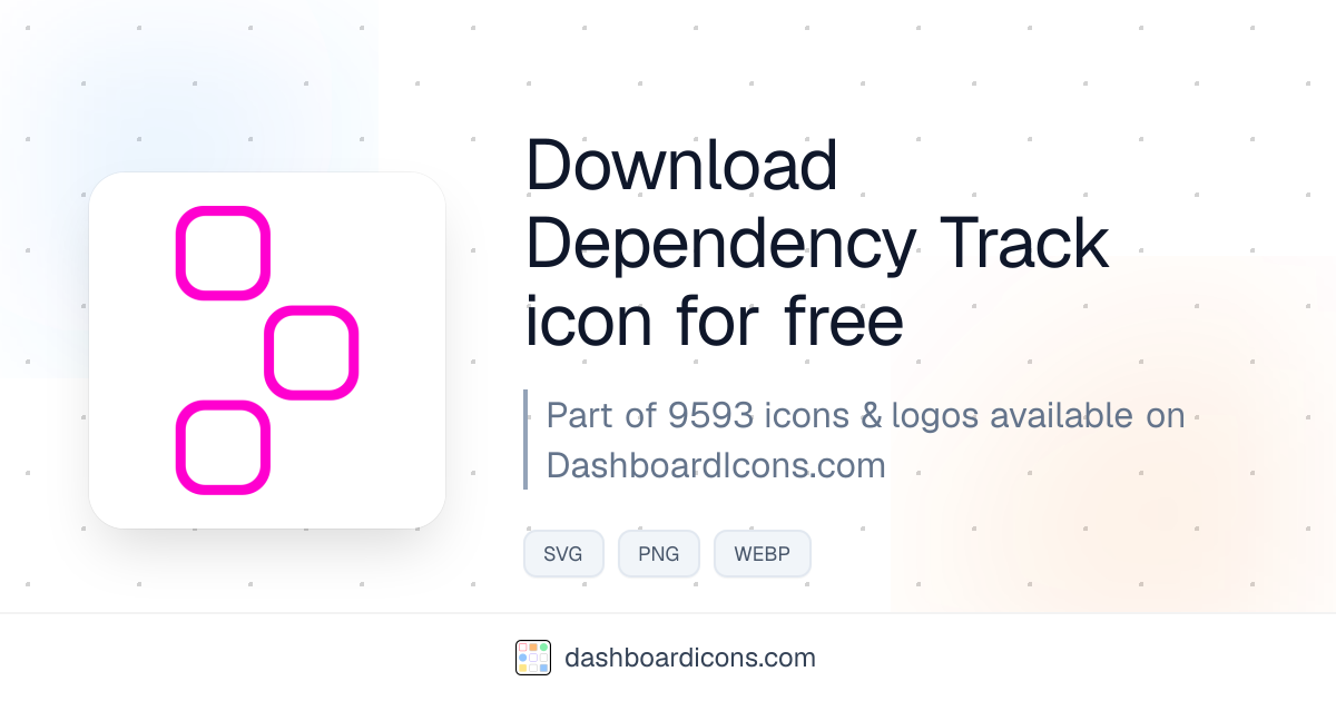 Dependency Track Icon & Logo | Dashboard Icons & Logos