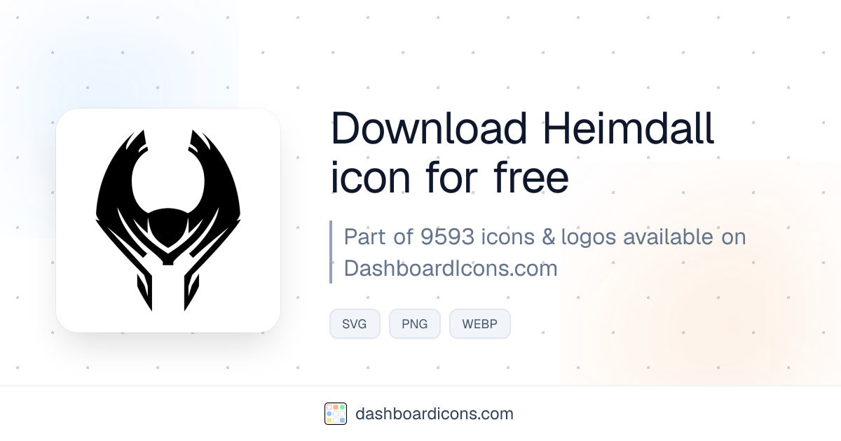 Heimdall Icon & Logo | Dashboard Icons & Logos