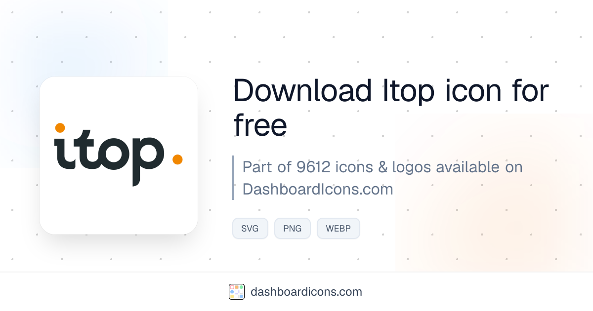 Itop Icon & Logo | Dashboard Icons & Logos