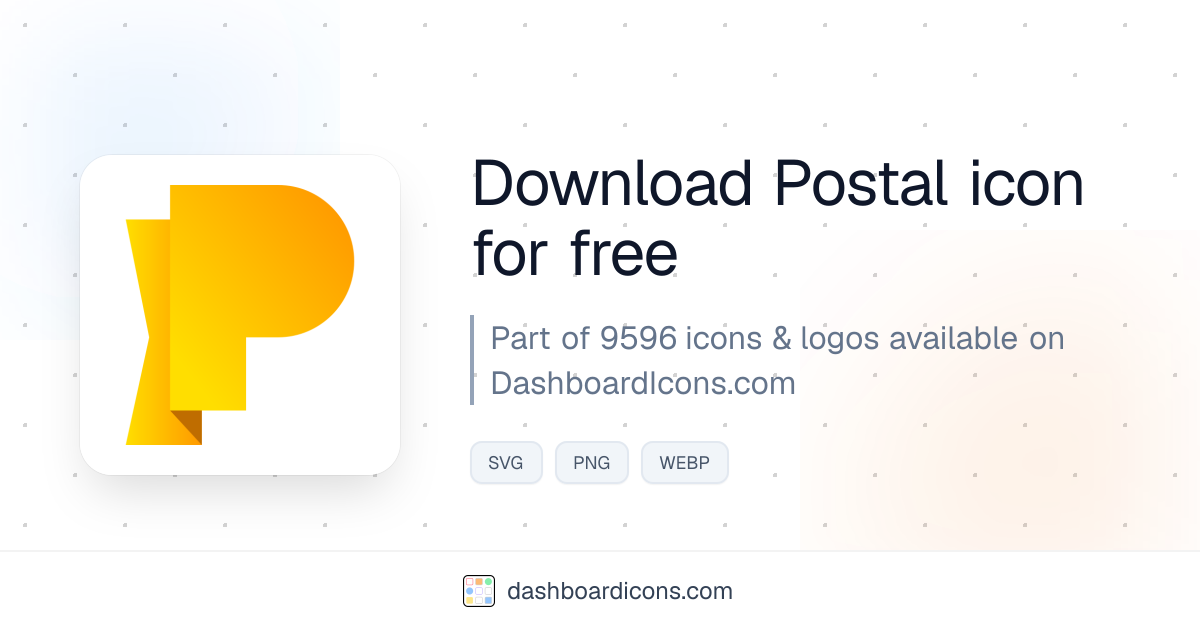 Postal Icon & Logo | Dashboard Icons & Logos