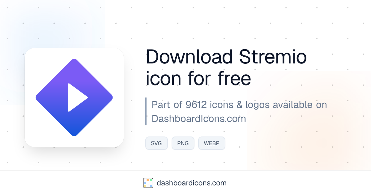 Stremio Icon & Logo | Dashboard Icons & Logos
