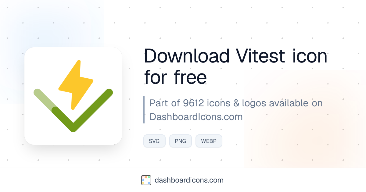 Vitest Icon & Logo | Dashboard Icons & Logos
