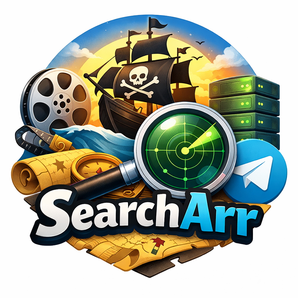 searcharr icon and logo in PNG format