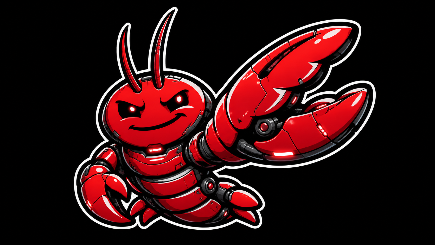 openclaw cyborg icon and logo in PNG format