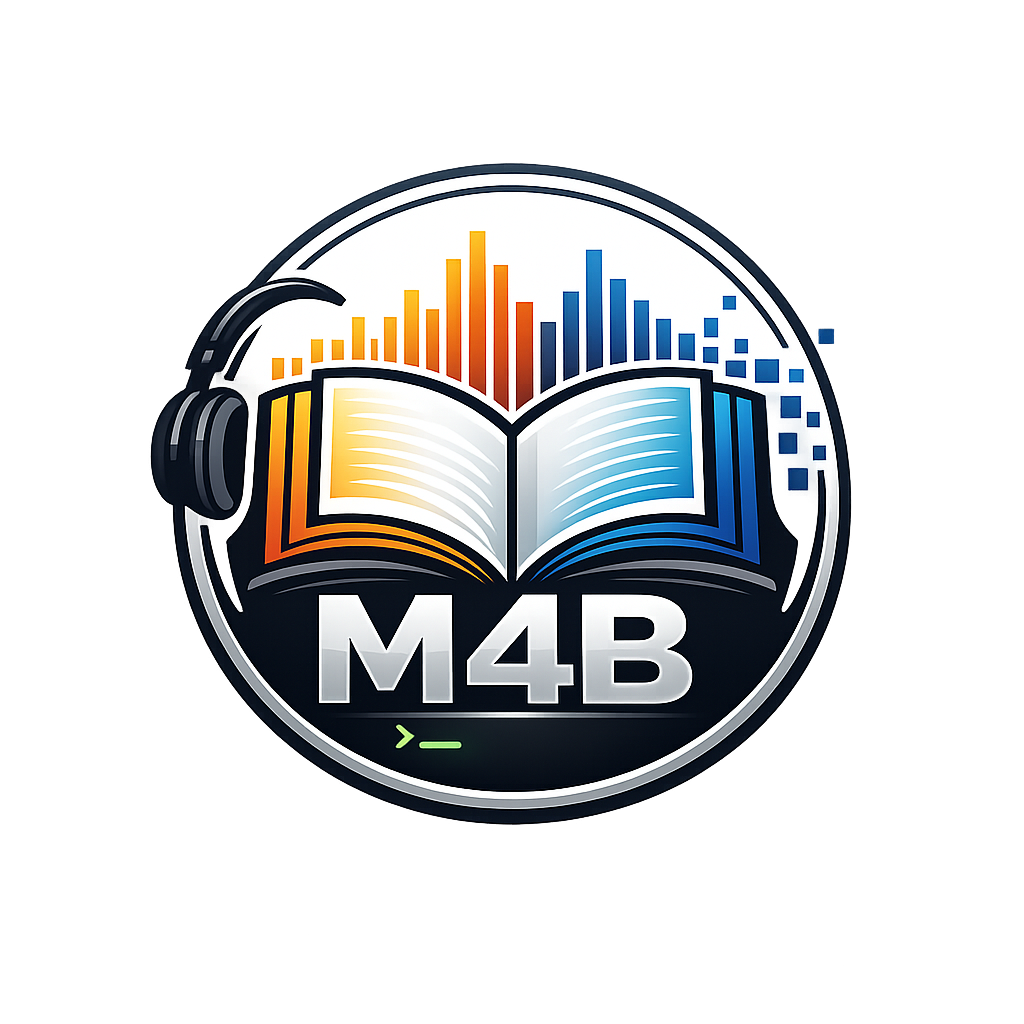 m4b tool icon and logo in PNG format